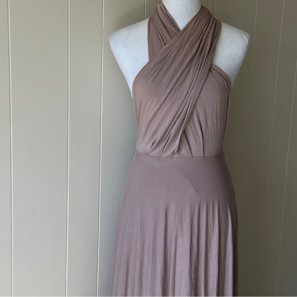 Lulu’s Tan Infinity Dress - Picture 4 of 13